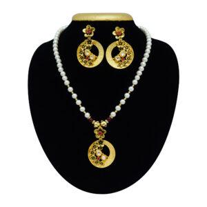 Vintage Collection - Beautiful Pearl Set in 6.5mm White Round Pearls