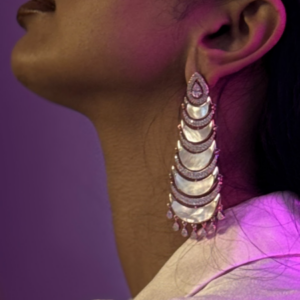 The Stacked Pearl Earrings